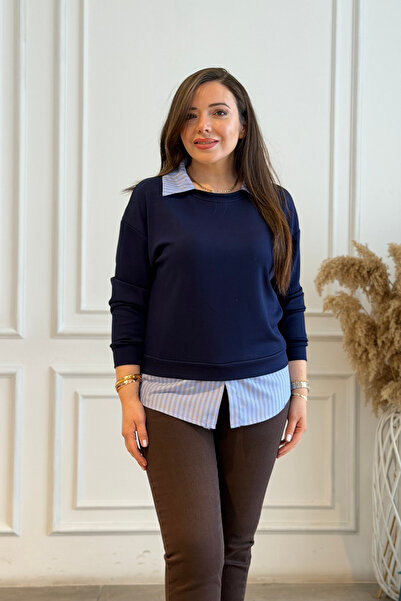 Yağmur Butik Detaljna majica sa znojem