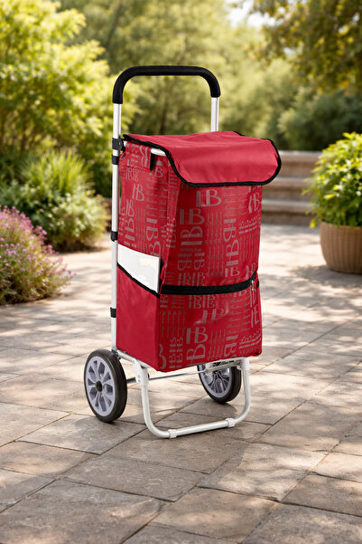 Vadi Ses Yapmaz Tekerlekli Su Geçirmez Çantalı Alüminyum Gövdeli Lüks Pazar A...