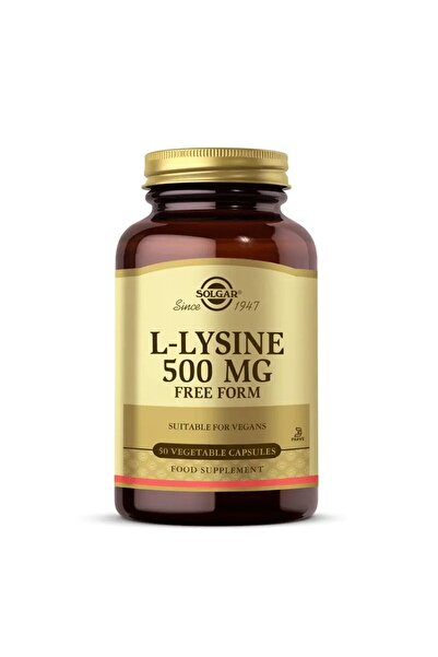 Solgar L-Lysine 500mg Tablet 50li