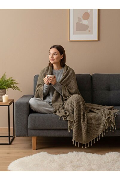 Peshtemalsan 180 x 200 %100 PAMUK TAŞLANMIŞ KOLTUK ŞALI,TELEVİZYON BATTANİYES...