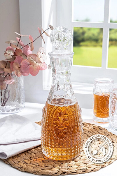 Glamis Selen Concept Fleur De Lis Model El Yapımı Cam Karaf