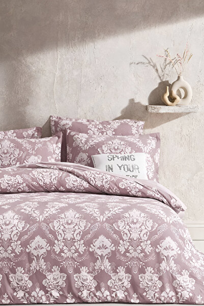 İQON طقم غطاء لحاف مطاطي مزدوج - ROYAL SHADOW