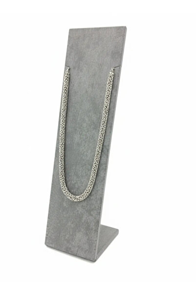 MeGass Dekor الإنتاج المحلي موديل موسكو قماش سويدي لون رمادي 40/10 سم حامل عر...