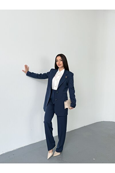 VUNTAL Waist Detailed Double Set