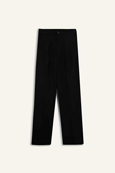 DeFacto Широки черни дамски панталони E7238Ax/Bk81