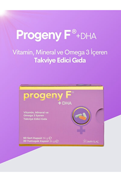 PROGENY F® DHA 90 Kapsül, Gebelik Ve Emzirme Dönemi Ideal, Sağlıklı Ve Doğal ...