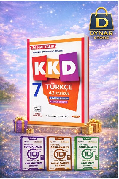 Fenomen Yayıncılık KKD 7 .SINIFTÜRKÇE (42 FÖY)