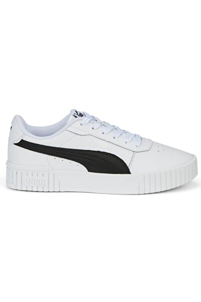 Puma 385849-07 Carina 2.0 Sneaker Unisex Spor Ayakkabı BEYAZ-SİYAH