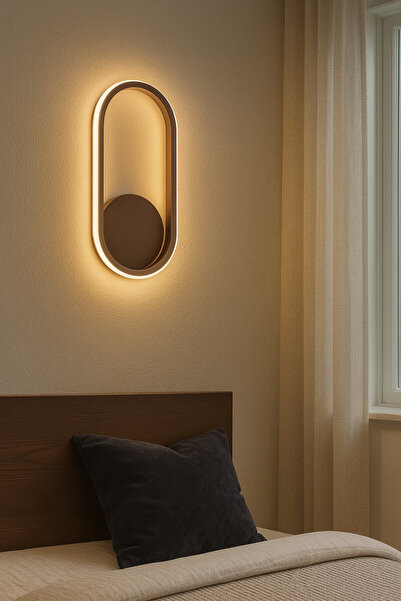 MARKATECH Ortega Modern Design Brown Color Daylight Led Bathroom - Kitchen - ...