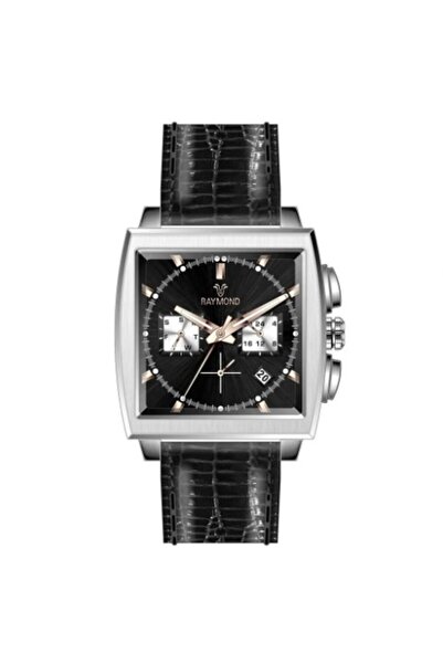 Raymond Men's Watch Rym-83001-Ss-Bk
