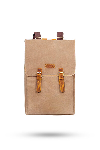 Gillario حقيبة ظهر للكمبيوتر المحمول من قماش المنك مقاس 15.6 بوصة من Design02