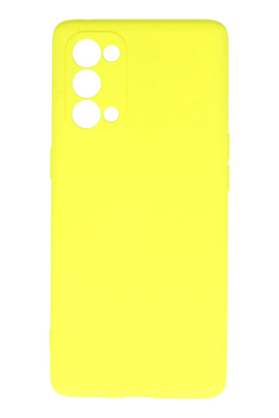 NewFace حافظة RDBYDN Reno 5 Pro من السيليكون الأول (134957) - أصفر