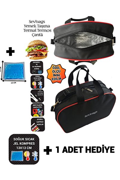 SEVBAGS YEMEK TAŞIMA TERMAL TERMOS ÇANTASI