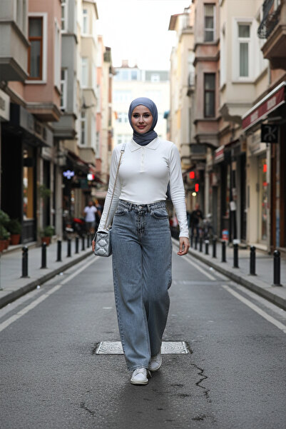 aymiramoda تي شيرت بولو بياقة ليكرا