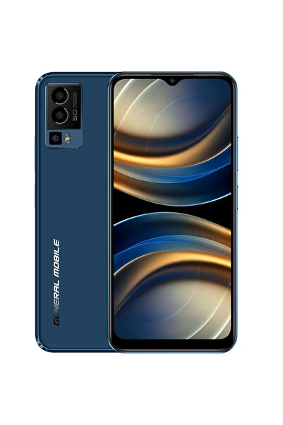 General Mobile Gm 23 Dual (128 GB Hafıza/ 4+4 Genişletilmiş Ram) DARK BLUE ( ...