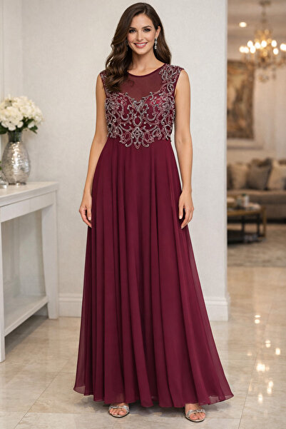 Saygın Kadın Kloş Kesim Abiye