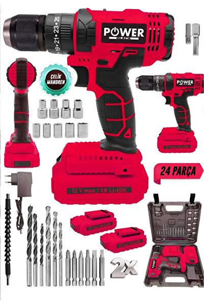 POWER BLACK Pro ultra güçlendirilmiş darbeli lazer kesim bakır sargılı 24 par...