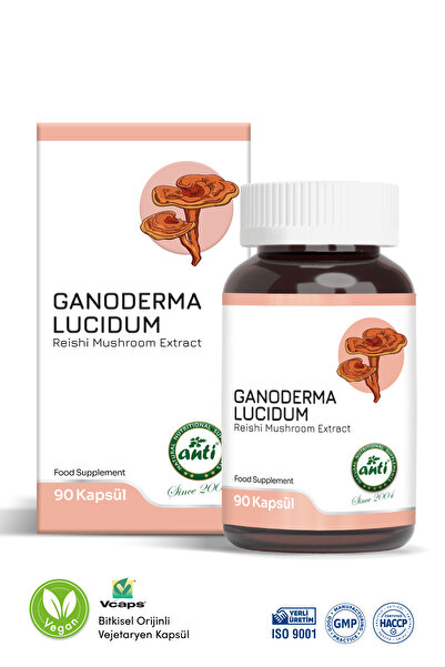 anti Reishi Mantarı Ekstresi-Ganoderma Lucıdum-90 kapsül