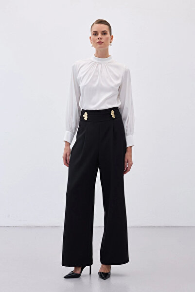 Sateen Bel Accessory Pants - Black