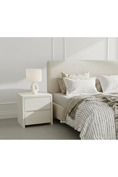 Normod Rend Çift Çekmeceli İskandinav Komodin - Çizilmeye Dayanıklı, Premium ...