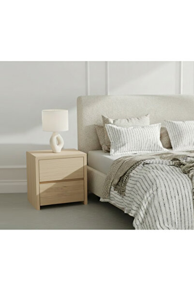 Normod Rend Çift Çekmeceli İskandinav Komodin - Çizilmeye Dayanıklı, Premium ...