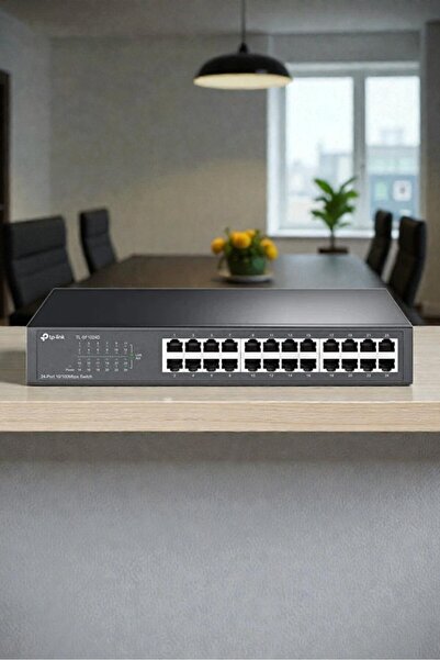 TP-LINK a-35 TL-SF1024D 24 PORT 10/100 YONETILEMEZ SWITCH
