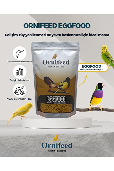 Egg Food Canary Kanaryalar için yumurta maması 1 kg
