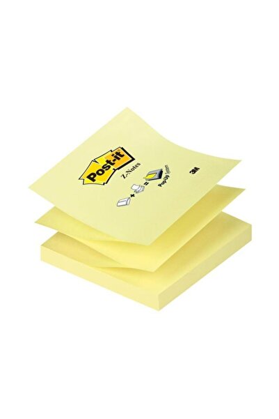 3M Post-ıt Yapışkanlı Not Kağıdı Z-not Sarı 100yp. 76x76 R-330