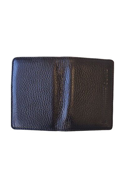 GUARD 131 Чорний чоловічий гаманець з натуральної шкіри