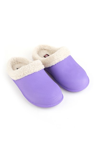GEZER Winter Eva Women's Home Garden Slippers with Plush Inside