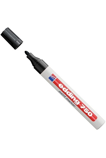 Edding E-750 قلم تزيين الطلاء أسود 10 قطع