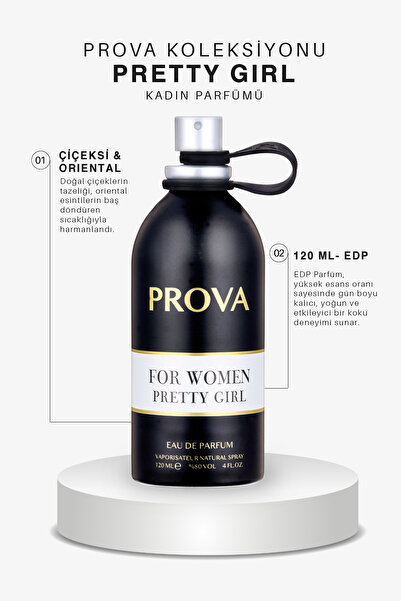 prova Pretty Girl Edp Çiçeksi Kadın Parfüm 120 ml
