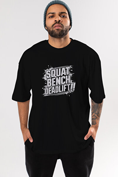 Ankhises تي شيرت GYM، الرياضة، اللياقة البدنية سلسلة 75 front مطبوع قصة فضفاض...