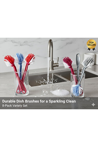 OEM فرشاة تنظيف الأطباق والغسالة 4 قطع