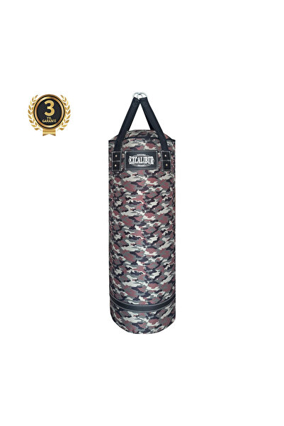 Excalibur Polystar Boks Kum Torbası 100 x 35 cm Kamuflaj