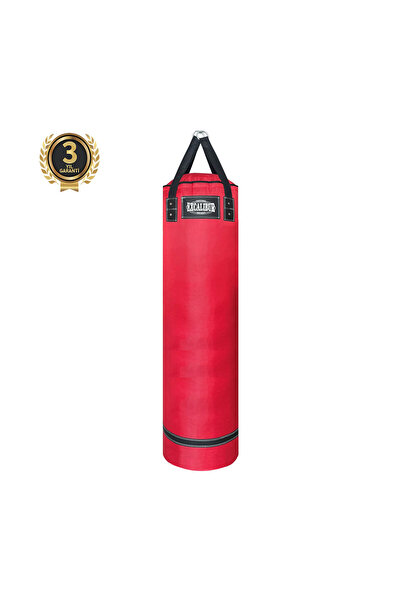 Excalibur Polystar Boks Kum Torbası 135 x 35 cm Kırmızı