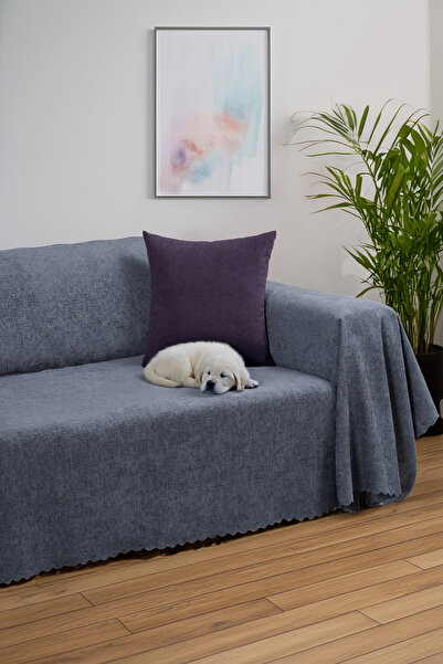 Latuda Home غطاء مقعد ممتاز مقاس 175 × 300 جرام كبير من قماش الجاكار الشنيل ب...