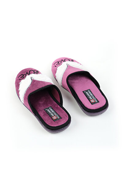 GEZER Papuci de casă pentru femei cu talpă detașabilă cu velcro de iarnă