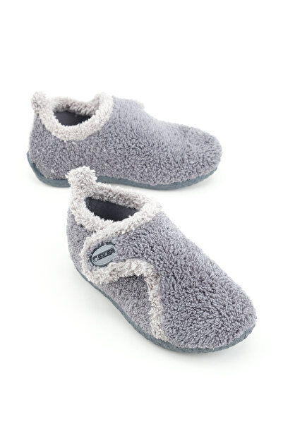 GEZER Boy's Winter Single Velcro Adjustable Pvc Sole Home School Nursery Slip...