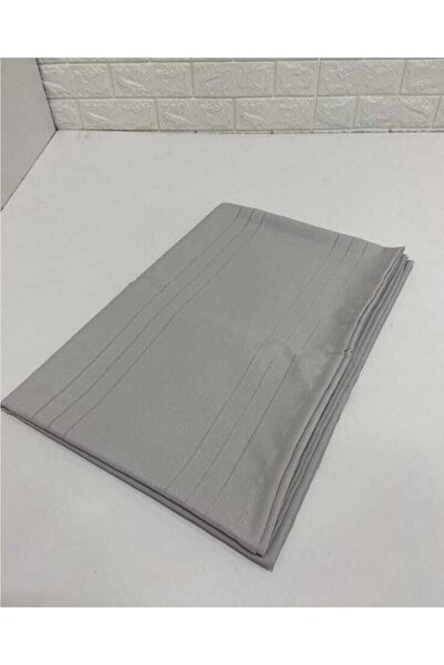 Çt Çeyizci Tekstil Striped Single Tablecloth Colber 160x220cm Gray