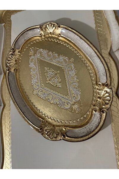 LM ESTERHOMEDECOR 2’li tek kişilik orijinal Gül ağacı sunum tepsisi