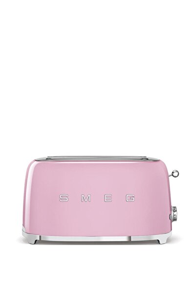 SMEG محمصة خبز وردية 2×2 طراز TSF02PKEU