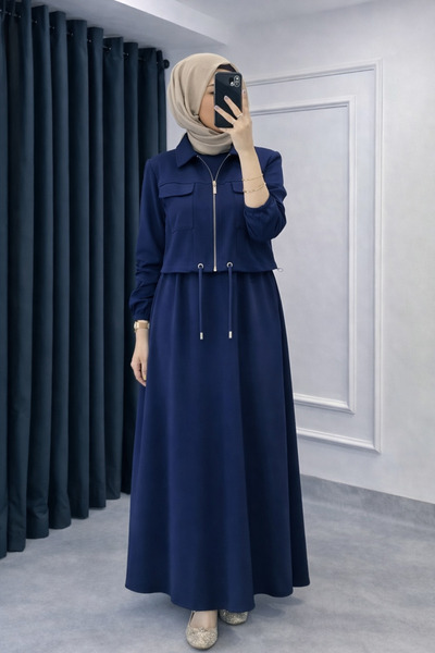 mihratesettür Set hidžáb din două piese