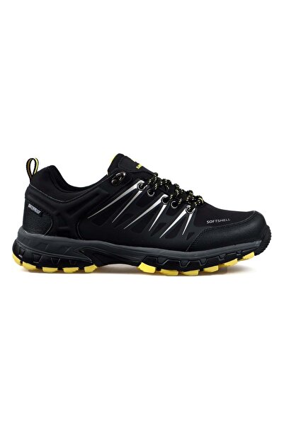 Hammer Jack Waiter Shoes Waterproof Black Yellow Outdoor Men's Shoes