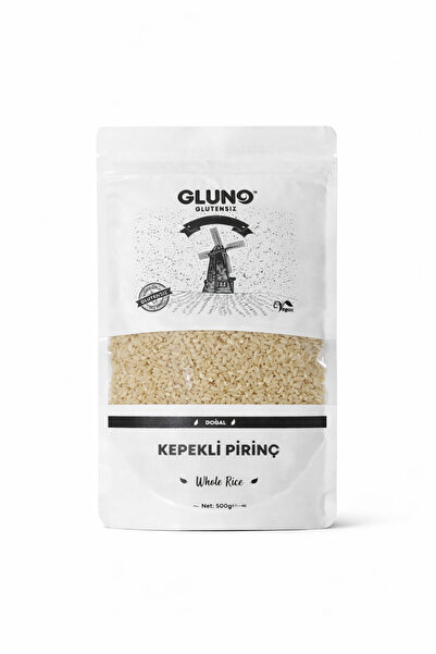Gluno Glutensiz Kepekli Pirinç 500 Gr