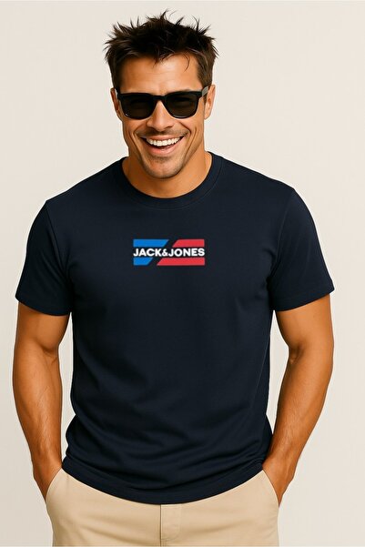 Jack & Jones Jack&jones 12268415 0 Muška majica sa kragnom - tamnoplava