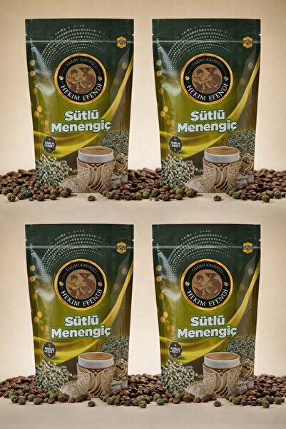 HEKİM EFENDİ قهوة مينينجيش 200 جرام، عبوة من 4 قطع