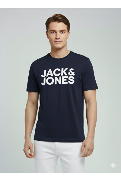 Jack & Jones Ανδρικό μπλουζάκι με λογότυπο Jack Jones Corp Ss O-neck Noos 121...