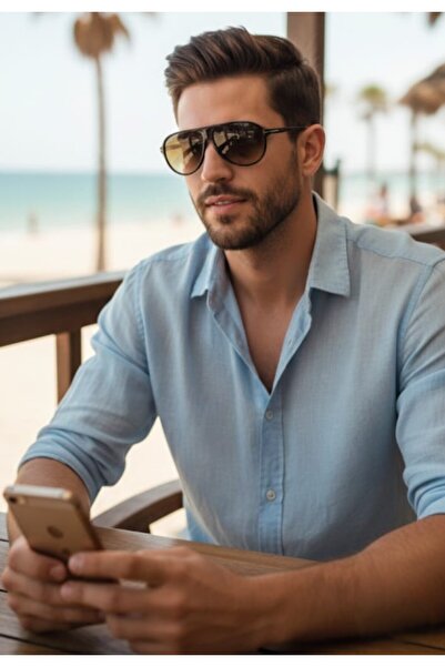 MONAL EYEWEAR نظارات شمسية من طراز BLACK TO BLACK DRIP موديل UV400