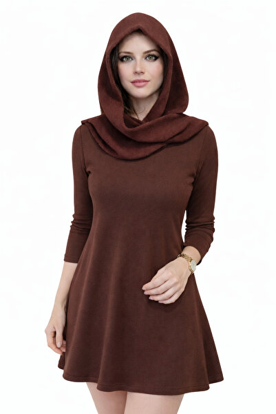 Loov Eșarfă cu glugă din fire de mohair moale pentru femei - balaclava - eșar...